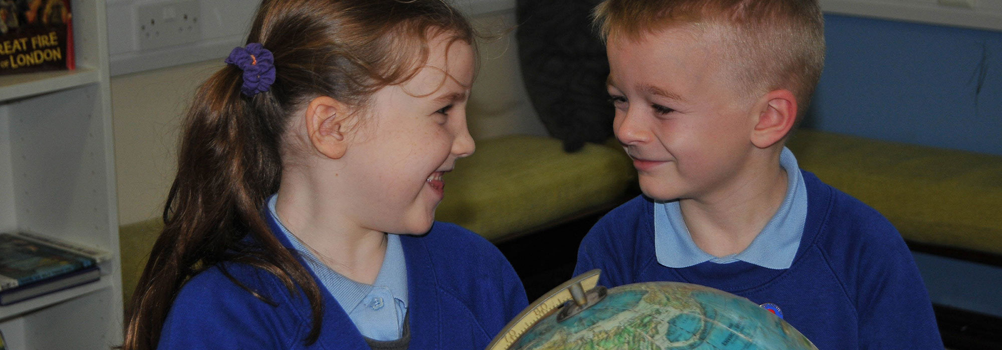 Primary school children in Cheshire