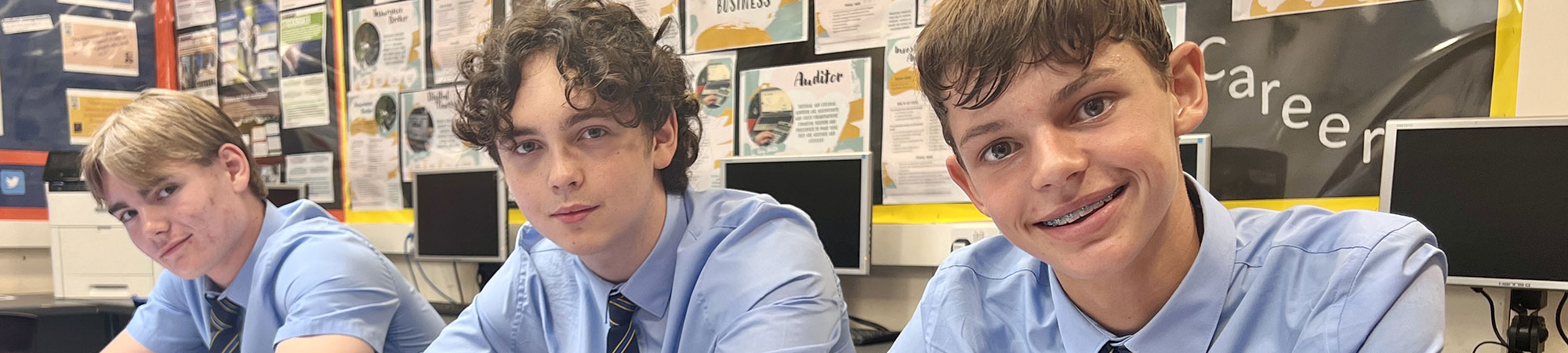 School pupils in Chowley