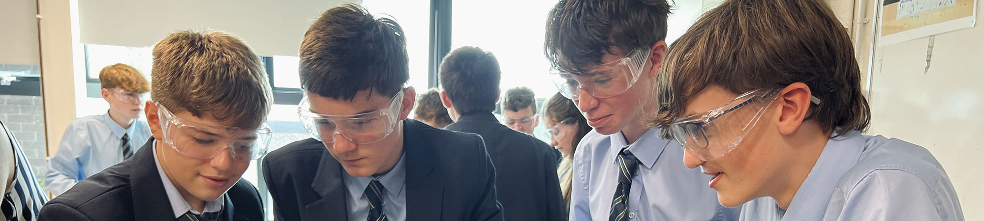 School pupils in Chowley